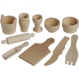 Keukengerei, L: 40-60 mm, 50 stuk/ 1 doos [HOB-56470]