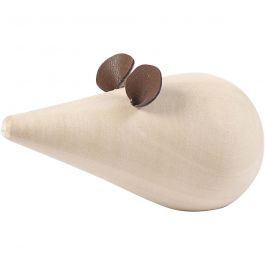 Muis, L: 10 cm, d 5,5 cm, 1 stuk [HOB-56560]