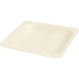 Plaat, H: 2 cm, afm 14x14 cm, 12 stuk/ 1 doos [HOB-56940]