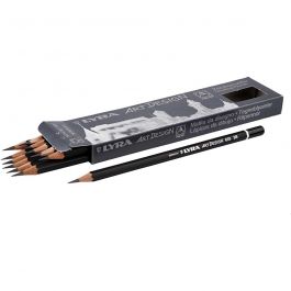 Art Design Tekenpotloden, d 6,9 mm, 3B, vulling 1,8 mm, 12 stuk/ 1 doos [HOB-57806]