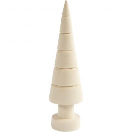 Kerstbomen, H: 18 cm, d 5 cm, 1 stuk [HOB-57930]