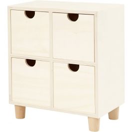 Ladenkast, H: 23 cm, D: 11,5 cm, B: 20 cm, 1 stuk [HOB-57945]