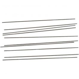 Metalen staaf, L: 20 cm, d 2 mm, 10 stuk/ 1 doos [HOB-58026]