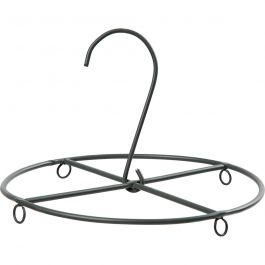 Metalen ring met haak, d 12,5 cm, 1 stuk [HOB-59349]