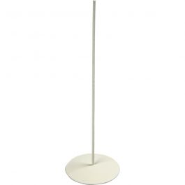 Metalen voet, H: 15 cm, d 5 cm, 1 stuk [HOB-593700]