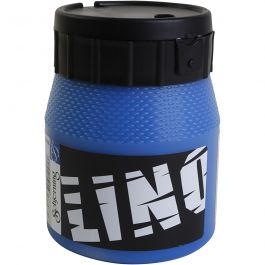 Linoleum Verf, blauw, 250 ml/ 1 Doosje [HOB-647154]