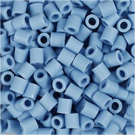 BioBeads van NABBI, afm 5x5 mm, gatgrootte 2.5 mm, medium, blauw, 3000 stuk/ 1 doos [HOB-906779]