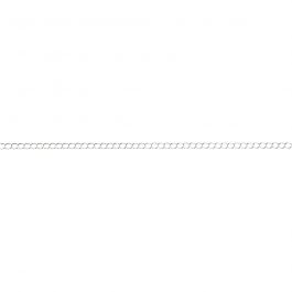 Jasseron, verzilverd, B: 3 mm, 20 m/ 1 stuk [HOB-60233]