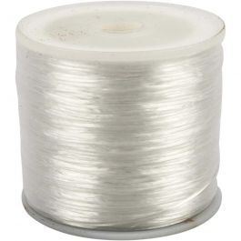 Elastisch koord, plat, dikte 1 mm, 100 m/ 1 rol [HOB-61534]
