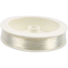 Nylondraad, dikte 0,4 mm, Treksterkte: 23 kg, 100m/ 1 rol [HOB-61566]