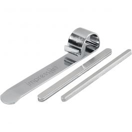 Buiggereedschap en metalen armbanden, L: 15 cm, B: 6-106 mm, aluminium, 1 set [HOB-67594]