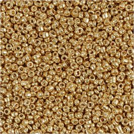 Rocailles, d 1,7 mm, afm 15/0, gatgrootte 0,5-0,8 mm, brons, 25 gr/ 1 doos [HOB-686710]