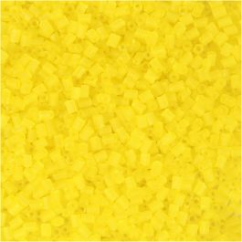 Rocailles 2-cut, d 1,7 mm, afm 15/0, gatgrootte 0,5 mm, transparant geel, 25 gr/ 1 doos [HOB-687780]