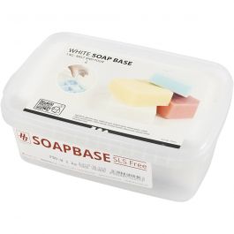 Witte Zeep Basis, wit, 1 kg [HOB-70036]