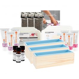 Zeep maken + 25 gratis inspiratiekaarten, 1 doos [HOB-700433]