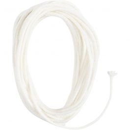 Lont voor Bijenwas vellen, Voor gebruik met kaarsen die zijn gemaakt van platen bijenwas, afm 3, dikte 2-3 mm, 100 gr, 3 m/ 1 doos [HOB-733821]