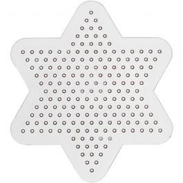 Onderplaat, d 10 cm, medium, helder, 1 stuk [HOB-753060]
