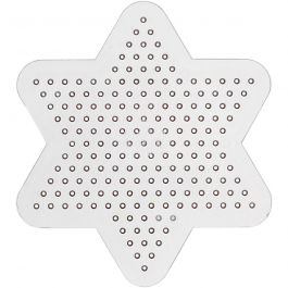 Onderplaat, kleine ster, d 10 cm, medium, 10 stuk/ 1 doos [HOB-753061]