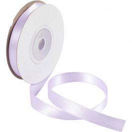 Satijnlint, B: 10 mm, lichtpaars, 10 m/ 1 rol [HOB-780144]
