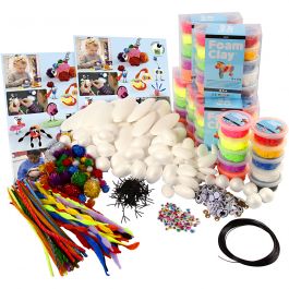 Groepsset Foam Clay® Figuren, 1 doos [HOB-78137]