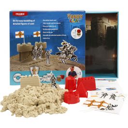 Sandy Clay® , Ridderburcht, naturel, 1 set [HOB-78270]
