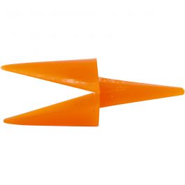 Kippen snavels, L: 30 mm, oranje, 50 stuk/ 1 doos [HOB-78279]