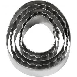Uitsteekvormen, ei, afm 8 cm, 5 stuk/ 1 doos [HOB-782884]