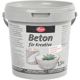 Hobbybeton, grijs, 1500 gr/ 1 doos [HOB-78665]