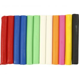 Boetseerklei, diverse kleuren, 200 gr/ 1 doos [HOB-786950]