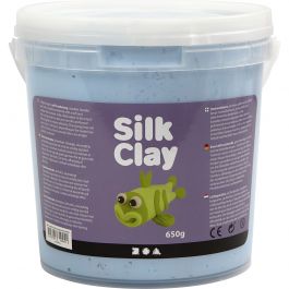 Silk Clay®, neon blauw, 650 gr/ 1 emmer [HOB-78814]