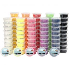 Foam Clay®, diverse kleuren, 10x10 Doosje/ 1 doos [HOB-78836]