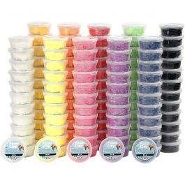 Foam Clay®, diverse kleuren, 10x12 Doosje/ 1 doos [HOB-78956]