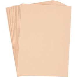 EVA-foam, A4, vel 210x297 mm, dikte 2 mm, crème, 10 vel/ 1 doos [HOB-79033]