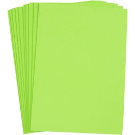EVA-foam, A4, vel 210x297 mm, dikte 2 mm, lichtgroen, 10 vel/ 1 doos [HOB-79037]