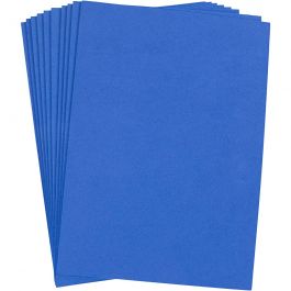 EVA-foam, A4, vel 210x297 mm, dikte 2 mm, donkerblauw, 10 vel/ 1 doos [HOB-79038]