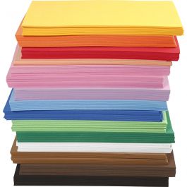 EVA-foam, A4, 210x297 mm, dikte 2 mm, 15x10vel/ 1 doos [HOB-79058]