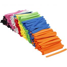 EVA Foam Ijsstokjes, L: 11,5 cm, B: 1 cm, dikte 2 mm, diverse kleuren, 1000 stuk/ 1 doos [HOB-79059]