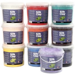 Silk Clay®, diverse kleuren, 10x650 gr/ 1 doos [HOB-79144]