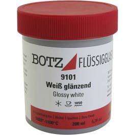 Glazuur voor klei, wit, 200 ml/ 1 Doosje [HOB-675901]