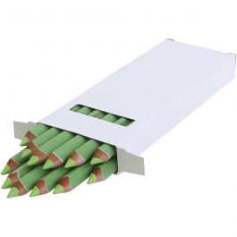 Edu Jumbo Kleurpotlood, dikte 10 mm, vulling 6,25 mm, lichtgroen, 12 stuk/ 1 doos [HOB-408062]