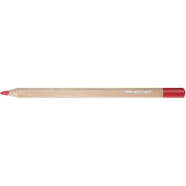 Edugreen Jumbo Kleurpotloden, vulling 5 mm, rood, 10 stuk/ 1 doos [HOB-408236]