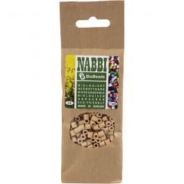 BioBeads van NABBI, afm 5x5 mm, gatgrootte 2.5 mm, medium, donkerblauw, 1000 stuk/ 1 doos [HOB-9067644]