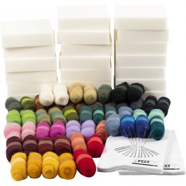 Creatief Leren Kit, beige, 1 set [HOB-97437]