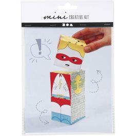 Mini Creatieve Set, monsters en robotten, 1 doos [HOB-977210]