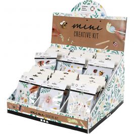 Display met creative mini kits, H: 539 mm, 42 set/ 1 doos [HOB-977319]