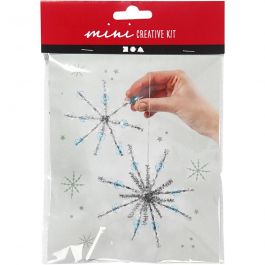 Creative mini kit, sneeuwvlokken, 1 doos [HOB-977352]