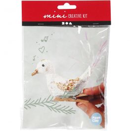 Creative mini kit, clip-on vogel, 1 set [HOB-977355]