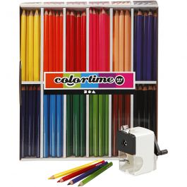 Kleurpotloden, vulling 5 mm, diverse kleuren, 1 set [HOB-97771]