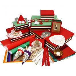 Het Traditionele Kerstkoopje, diverse kleuren, 1 set [HOB-99205]