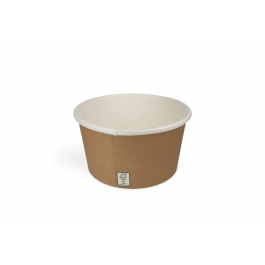 Soepbekers karton 360ml Ø110mm 12oz FSC®Mix kraft (1.000 stuks) [TK-9987577]